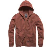 Vintage Industries Redstone Sweat à capuche zippé, Rouge, Taille M