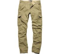 Vintage Industries Reef, pantalon cargo XL Marron Clair Marron Clair