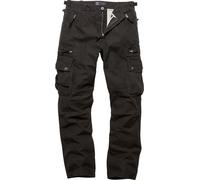 Vintage Industries Rico, pantalon cargo XS Noir Noir