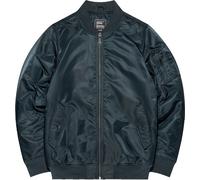 Vintage Industries Row, veste en textile XL Bleu Foncé Bleu Foncé