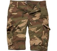 Vintage Industries Rowing Camo, short cargo XL Marron/Olive/Beige Marron/Olive/Beige