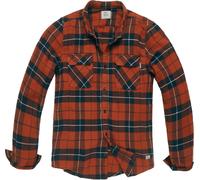 Vintage Industries Sem Flannel Chemise, orange, Taille M