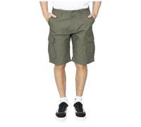 Vintage Industries Short Rowing Homme Short Olive XL 100% Coton