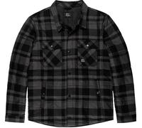Vintage Industries Square+, chemise/veste textile XL Gris/Noir Gris/Noir