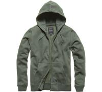 Vintage Industries Sweat-shirt à capuche Redstone Homme Veste Pull Mid Grey