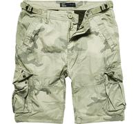Vintage Industries Terrance Camo, short cargo L Olive/Beige/Clair Olive Olive/Beige/Clair Olive