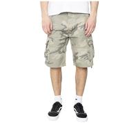 Vintage Industries Terrance Camo, short cargo M Olive/Beige/Clair Olive Olive/Beige/Clair Olive