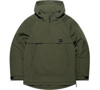 Vintage Industries Oscar, veste textile imperméable XXL Vert Foncé Vert Foncé