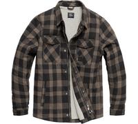 Vintage Industries Veste de bûcheron Craft Heavyweight Sherpa Grey Check M