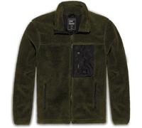 Vintage Industries Veste polaire Kodi Lined Sherpa Fleece Dark Olive M