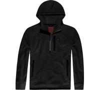 Vintage Industries Vinson, sweat à capuche zippé M Noir Noir