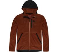 Vintage Industries Vitor Hollow Fibre Fleece Sweat à capuche Zip, orange, Taille M