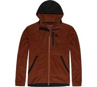 Vintage Industries Vitor Hollow Fibre Fleece Sweat à capuche Zip, orange, Taille S