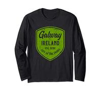 Vintage Irish Souvenir Shirts: Galway Ireland Manche Longue