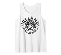 Vintage Irlande Triskel Érin Gu Brágh! Débardeur