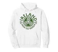 Vintage Irlande Triskel Érin Gu Brágh! Sweat à Capuche