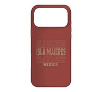 Vintage Isla Mujeres Mexique Coque pour iPhone 17 Pro Max