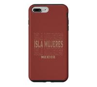 Vintage Isla Mujeres Mexique Coque pour iPhone 7 Plus/8 Plus