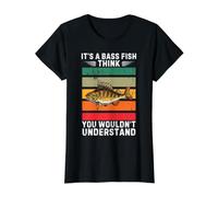 Vintage It's A Bass Fish Je Pense Que Vous ne comprendriez Pas T-Shirt Graphique avec Valeur