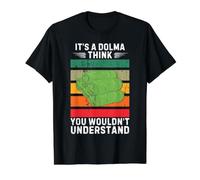 Vintage It's A Dolma Je Pense Que Vous ne comprendriez Pas T-Shirt Graphique avec Valeur, Homme, Noir, S