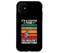 Vintage It's A E Guitar Je Pense Que Vous ne comprendriez Pas Coque pour iPhone 11