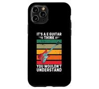Vintage It's A E Guitar Je Pense Que Vous ne comprendriez Pas Coque pour iPhone 11 Pro