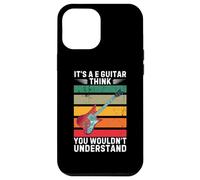Vintage It's A E Guitar Je Pense Que Vous ne comprendriez Pas Coque pour iPhone 12 Pro Max