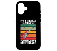 Vintage It's A E Guitar Je Pense Que Vous ne comprendriez Pas Coque pour iPhone 16