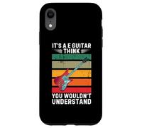 Vintage It's A E Guitar Je Pense Que Vous ne comprendriez Pas Coque pour iPhone XR