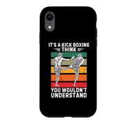 Vintage It's A Kick Boxing Je Pense Que Vous ne comprendriez Pas Coque pour iPhone XR