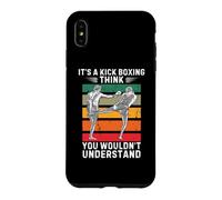Vintage It's A Kick Boxing Je Pense Que Vous ne comprendriez Pas Coque pour iPhone XS Max