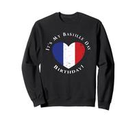 Vintage It's My Bastille Day Anniversaire 14 Juillet Sweatshirt