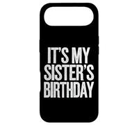 Vintage It's My Sister's Birthday Distressed Men Women Kids Coque pour iPhone Air