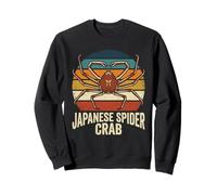 Vintage Japanese Spider Crabe Retro Ocean Life Sweatshirt
