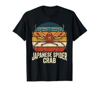 Vintage Japanese Spider Crabe Retro Ocean Life T-Shirt