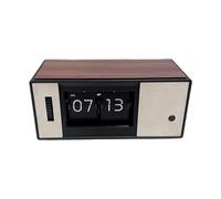 Vintage Japonais Mode LED Lumière Lancer Page Horloge Plan Mécanique Traditionnel/affichage Pour Télétravail Pont De Voiture Ajout De Voiture Vieille Horloge De Lancer Pour L'affichage