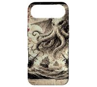 Vintage Japonais Sea Monster Kraken Journal Cthulhu Coque pour iPhone Air