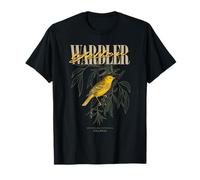 Vintage Jaune Paruline Oiseaux Observation des Oiseaux Nature Amour Birds T-Shirt