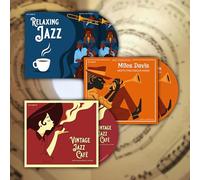 Vintage Jazz Café: Luis Armstrong, Billie Holiday, Benny Goodman, Cab Calloway, Count Basie - Relaxing Jazz: Benny Goodman, Thelonoius Monk, Lionell Hampton - Miles Davis Meets Thelonious Monk