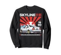 Vintage JDM Skyline Street Racing Japon Style Voiture Graphique Sweatshirt