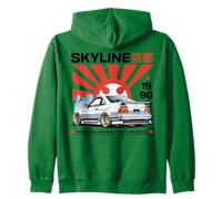 Vintage JDM Skyline Street Racing Y2K Style Voiture Graphique Sweat à Capuche