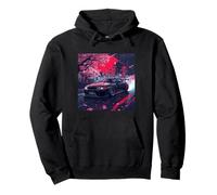 Vintage JDM Tokyo Skyline Japonais Drift Racing Car Sunset Sweat à Capuche