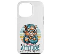 Vintage, Je n'ai Pas Besoin de Ton Attitude, J'Ai apporté Coque pour iPhone 13 Pro