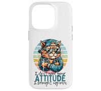 Vintage, Je n'ai Pas Besoin de Ton Attitude, J'Ai apporté Coque pour iPhone 14 Pro