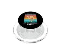 Vintage Je ne Sais Pas, la Question est : la réponse est Camel PopSockets PopGrip pour MagSafe