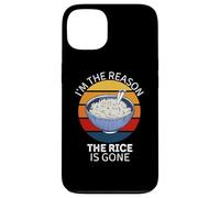 Vintage Je suis la Raison pour laquelle Le Riz est devenu Un Amateur de Nourriture Coque pour iPhone 13