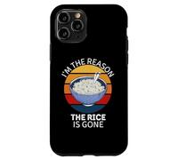 Vintage Je suis la Raison pour laquelle Le Riz est devenu Un Amateur de Nourriture Coque pour iPhone 11 Pro