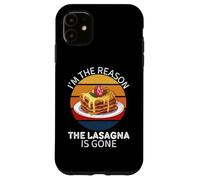 Vintage Je suis la Raison pour laquelle Les lasagnes sont devenues gourmandes Coque pour iPhone 11
