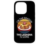 Vintage Je suis la Raison pour laquelle Les lasagnes sont devenues gourmandes Coque pour iPhone 14 Pro