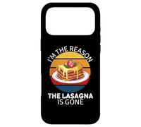 Vintage Je suis la Raison pour laquelle Les lasagnes sont devenues gourmandes Coque pour iPhone 17 Pro Max